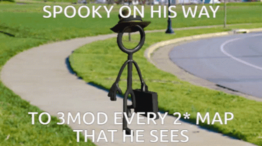 Spooky On His Way GIF