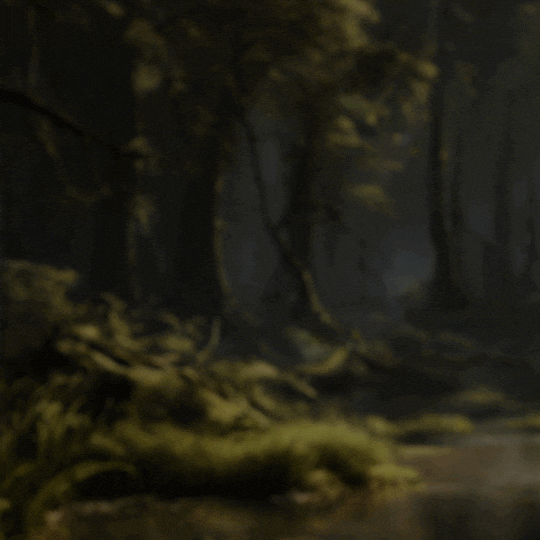 Spooky Season Alien Frog Cartoon Character GIF