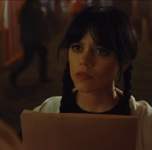 Spooky Wednesday Addams GIF