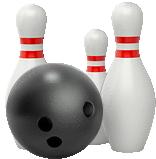 Sport Emojis Bowling Sticker GIF