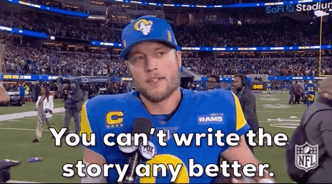 Sports Caption Football Matthew Stafford GIF