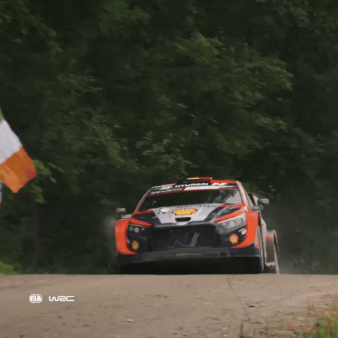 Sports Car Seeming To Be Flying GIF
