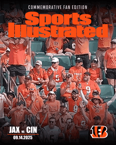 Sports Illustrated Commemorative Fan Edition Jax Vs Cin GIF