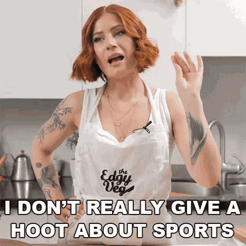 Sports statement Candice Hutchings gif.