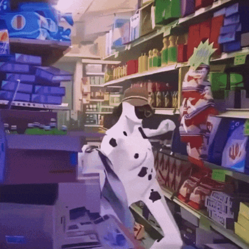 Spot Cartoon Antagonist Hilarious Dancing GIF