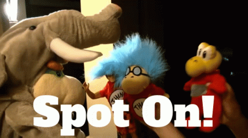 Spot On Frantic Hand Puppets GIF