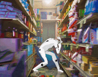 Spot Spiderman Antagonist Shoplifting Fail Meme GIF