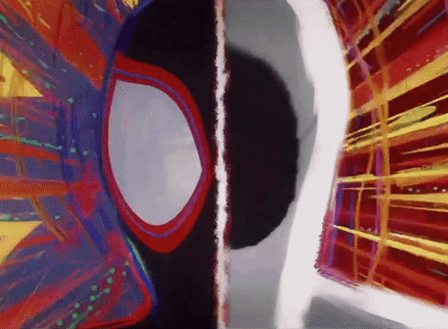 Spot Spiderman Mash Up Spider Verse GIF
