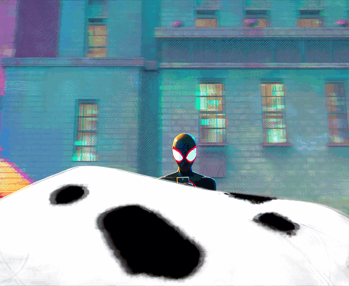 Spot Spiderman Violent Skirmish GIF