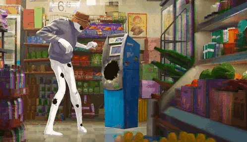 Spot Teleporting Hand Spider Verse GIF