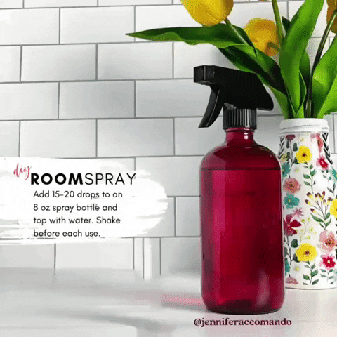 Spray Bottle Essential Oils GIF