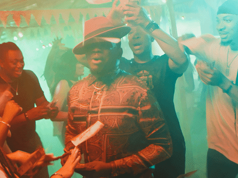 Spraying Money Making It Rain GIF