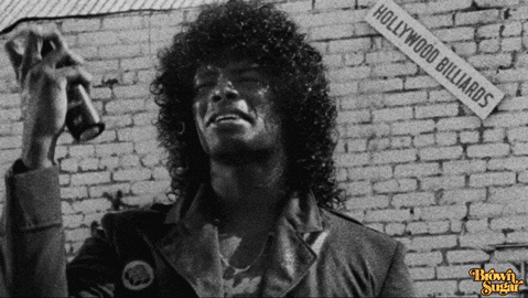 Spraying On Afro Hair The Shuffle Show GIF