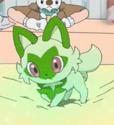 Sprigatito Pokemon Horizons Gif GIF