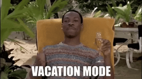Spring Break Eddie Murphy Vacation Mode GIF