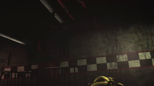 Springtrap Surprised Turning Around GIF