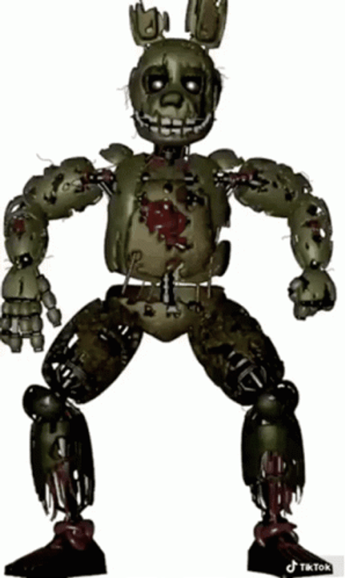 Springtrap Animation Hip Hop Dancing GIF