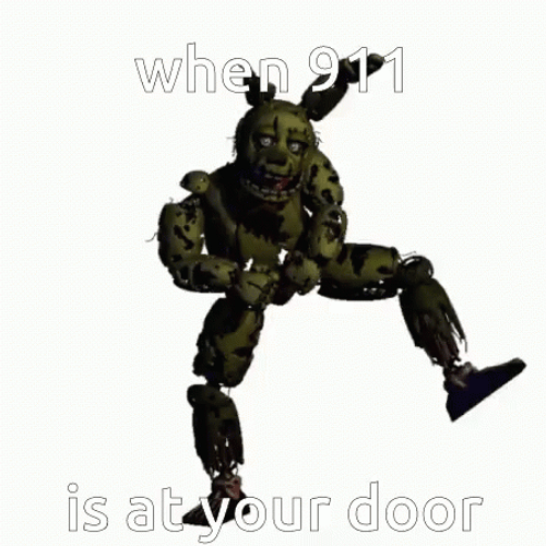 Springtrap Happy Dance Meme GIF