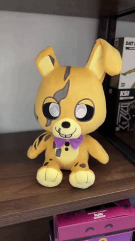 Springtrap Toy Getting Pets GIF
