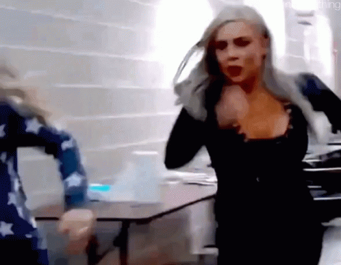 Sprinting Dana Brooke The Flash GIF