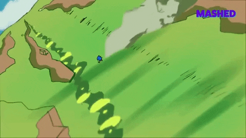 Sprinting Sonic The Hedgehog GIF