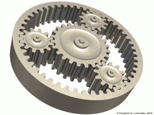 Sprocket Gears Rotating GIF
