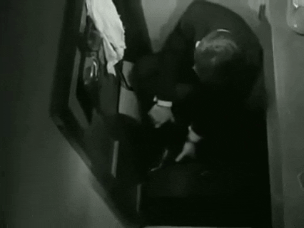 Spy Telephone Shoes GIF