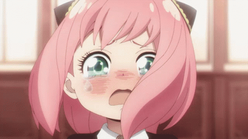 Spy X Family Anya Sad Crying GIF