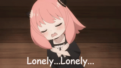 Spy X Family Lonely Anya GIF