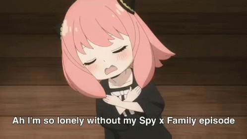 Spy X Family Anya Being Lonely GIF