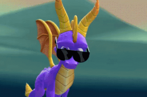 Spyro Dragon Head Bop GIF
