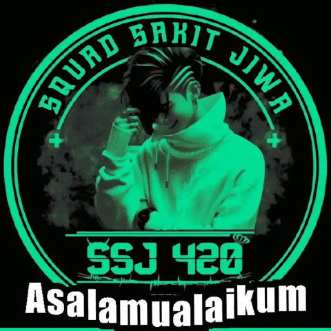 Squad Sakit Jiwa SSJ 420 Asalamualaikum GIF