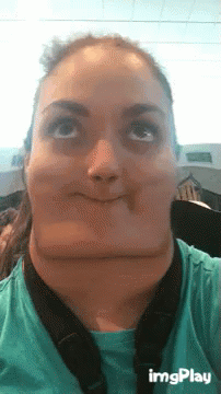 Square Face App Filter Funny Face GIF