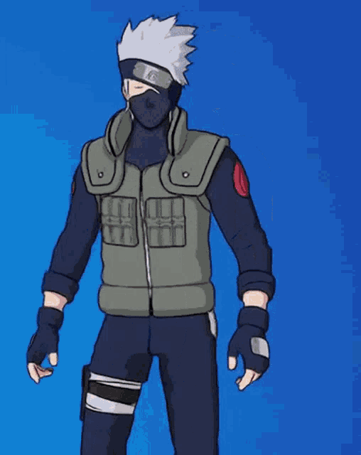 Square Gesture Kakashi Naruto GIF