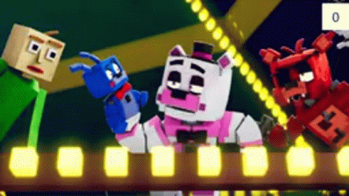 Square Head Baldi GIF