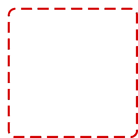 Square Red Lines Flowing GIF