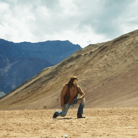 Squats In Mountain Ranges GIF