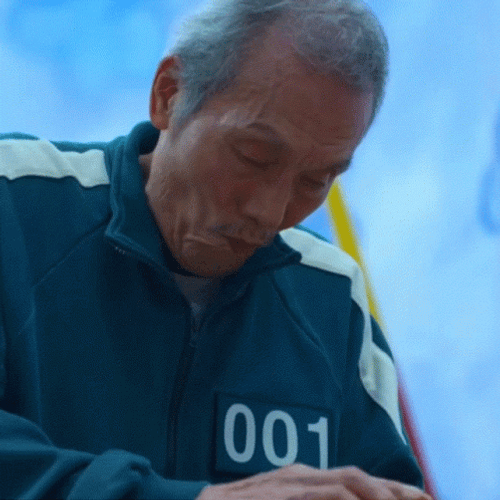 Squid Games Player 001 GIF