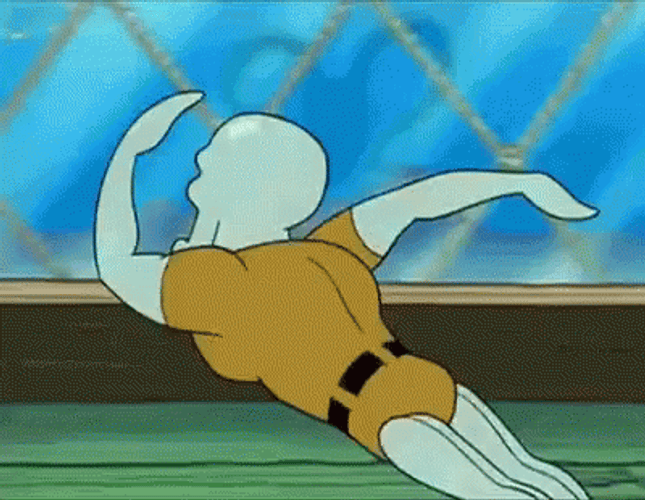Squidward Dancing GIF