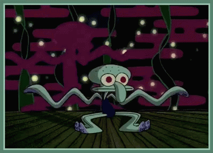 Squidward Dancing GIF