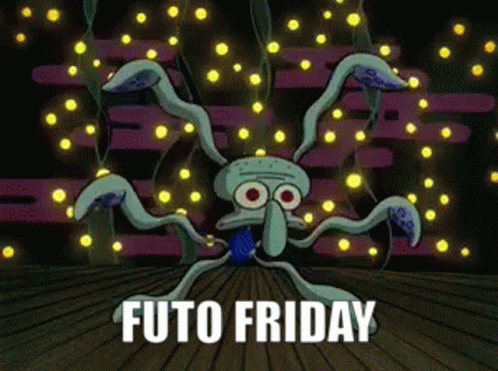 Squidward Dancing Futo Friday GIF
