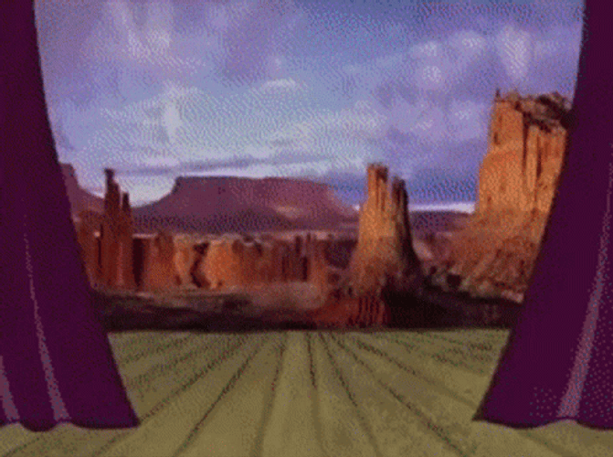 Squidward Dancing On A Stage GIF