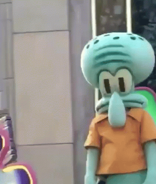 Squidward Dancing GIF