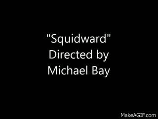 Squidward Film Meme GIF