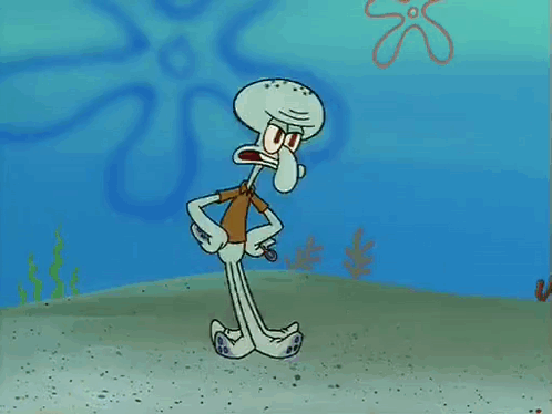 Squidward from SpongeBob SquarePants Big Belly