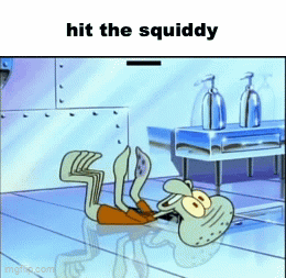 Squidward Future Hit The Squiddy Meme GIF