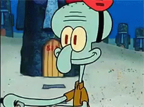 Squidward Future Image Compilation GIF