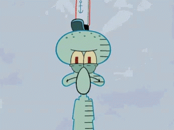 Squidward High Blood Pressure Burst GIF