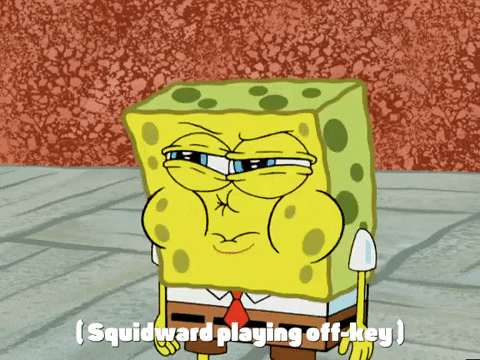 Spongebob Squidward Sticker - Spongebob Squidward Sad - Discover & Share  GIFs