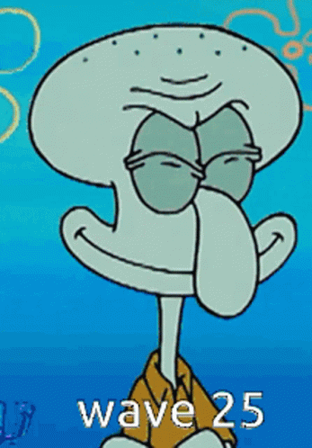 Squidward SpongeBob SquarePants Wave 25